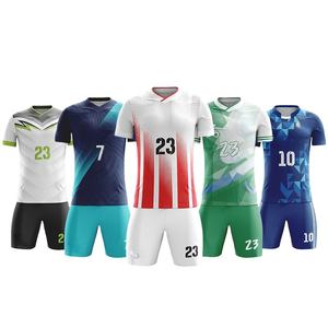 CW 供应商定制队服高品质复古足球服 2026 球员版透气轻质足球球衣 - Product Image 3