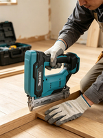 Pistolet à clous professionnel Makita DFN350G de qualité industrielle, moteur sans balais, longueur de clou 10-30 mm, acier inoxydable