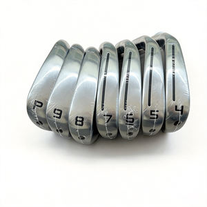 Ensemble de fers de golf forgés de cinquième génération couleur argent 4/5/6/7/8/9/PW avec tige en acier et poignée en caoutchouc - Product Image 3