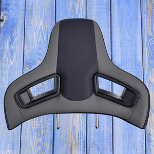 Reposacabezas Universal para Auto de Carreras, Negro y Azul, Dos Tonos, Cuero PU, Asiento Deportivo Tipo Bucket, Reposacabezas Modificado, Accesorios Interiores para Auto - Product Image 2