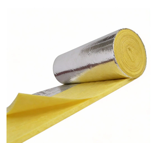Eco-friendly Fire Resistant Glass Fiber Sound-absorbing Heat-insulating Insulated Glass Wool <b>Sheet</b> - Product Image 1
