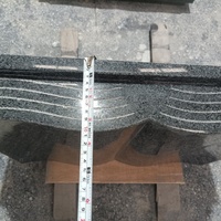 Pierre tombale en granit G654 pour cimetière, personnalisable, faible MOQ, durable, commémoration extérieure, granit gravé de haute qualité