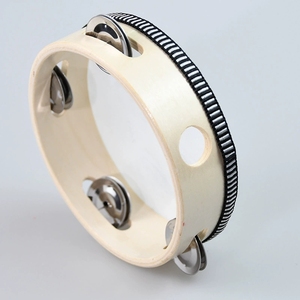Wholesale Hand Cranked Tambourine Orff Musical Instrument Children's Small Hand <b>Drum</b> - Product Image 4