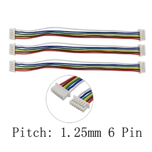 1,25 мм Шаг мужской штекер провода Кабельные соединители с двойной головкой <span class=keywords><strong>2</strong></span>-6Pin - Product Image 2
