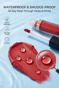 Ensemble de gloss à lèvres repulpants <span class=keywords><strong>bio</strong></span> avec tubes de gloss uniques, logo personnalisé pour le <span class=keywords><strong>maquillage</strong></span> de mariage - Product Image 4