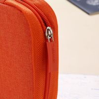 Sac de voyage pour passeport, organiseur de documents en tissu Oxford, porte-cartes multifonction grande capacité, logo personnalisé