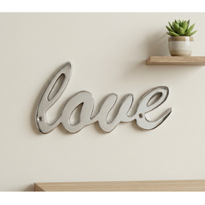 Modern Metal Love <b>Wall</b> Art Sign Decorative <b>Wall</b> <b>Rack</b> Home Decor for Living Room Bedroom & Wedding Gift for Export Price - Product Image 1