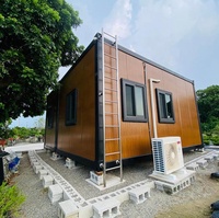 Maison conteneur préfabriquée luxueuse et modulaire  personnalisée, facile à assembler, mobile, moderne, en acier, à deux étages