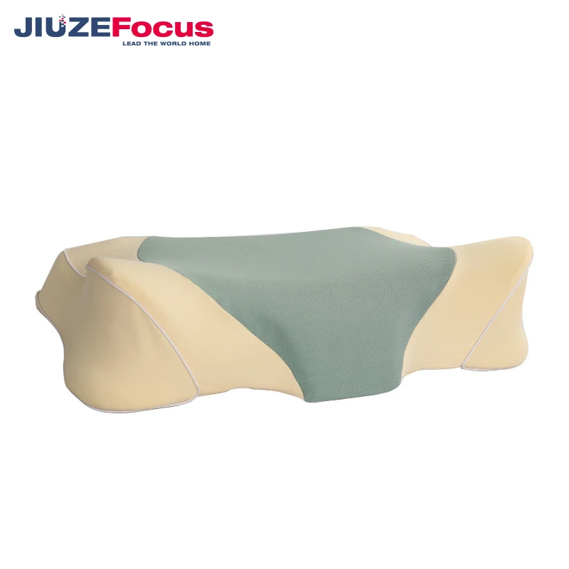 Music heating memory foam pillow with new technology of playing music cervical bed pillow