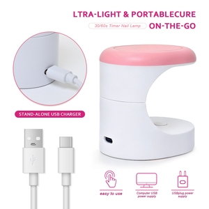 Lampe UV LED portable mini pour manucure, séchoir à ongles pour gel, idéal pour le DIY personnel - Product Image 3