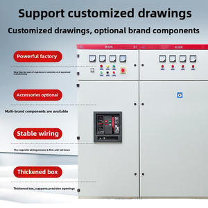 Ggd tủ điều khiển phân phối điện hoàn chỉnh với các tính năng bù công suất phản kháng đầu vào/đầu ra điện áp cao/thấp - Product Image 3