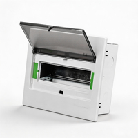 Boîte de distribution MCB à 2 voies, boîte de disjoncteur électrique en plastique