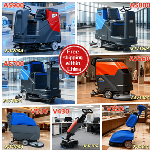 Véhicule de nettoyage de <span class=keywords><strong>sol</strong></span> autopropulsé électrique, balayeuse-laveuse pour marbre, béton, carrelage spécifique - Product Image 4