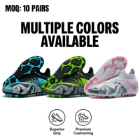 Chaussures de football Firm Ground FG f50 légères et aérodynamiques pour joueurs professionnels en extérieur