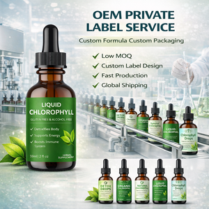 Gouttes oculaires à la chlorophylle en gros, marque privée OEM, extrait végétalien, menthe <span class=keywords><strong>Splina</strong></span>, détox, énergie, soutien immunitaire, 59 ml - Product Image 6