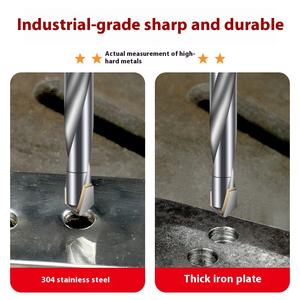 โรเตอร์<span class=keywords><strong>4</strong></span>.2แบบหมุน<span class=keywords><strong>3</strong></span>.5พิเศษด้ามจับตรงโลหะผสมชนิดแข็งสำหรับการเจาะเหล็กและสเตนเลสสตีลที่มีประสิทธิภาพ - Product Image 4