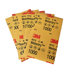 Juego de Papel de <span class=keywords><strong>Lija</strong></span> 3M <span class=keywords><strong>1000</strong></span>, Papel de <span class=keywords><strong>Lija</strong></span> Húmedo/Seco, Pulido de Automóviles, Belleza - Product Image 1