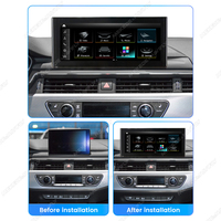 MEKEDE-Radio con GPS para coche, Radio con Android, 4G, wifi, navegación GPS, para Audi A4L, A4, B9, A5, 2016-2020