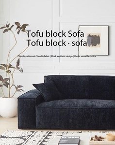 Modern Sectional <strong>Sofa</strong> with Soft Fabric <strong>Cushion</strong> <strong>for</strong> Living Room Home Furniture - Product Image 3