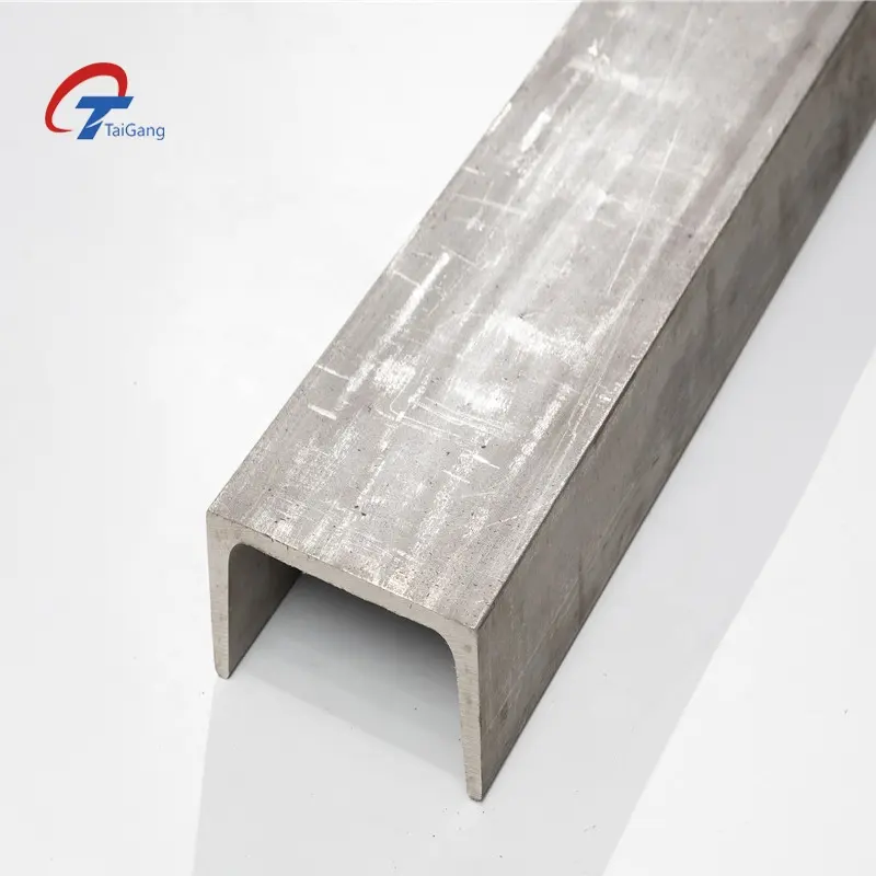 Wholesale Lowest Price High Quality Hot Rolled ASTM AISI SS 201 304 304L 309 316L 409 904L S32750 S32205 Stainless Channel Steel
