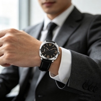 Montres mécaniques de luxe 42 mm Seagull ST3600 à remontage manuel, verre saphir, logo personnalisé, montres pour hommes