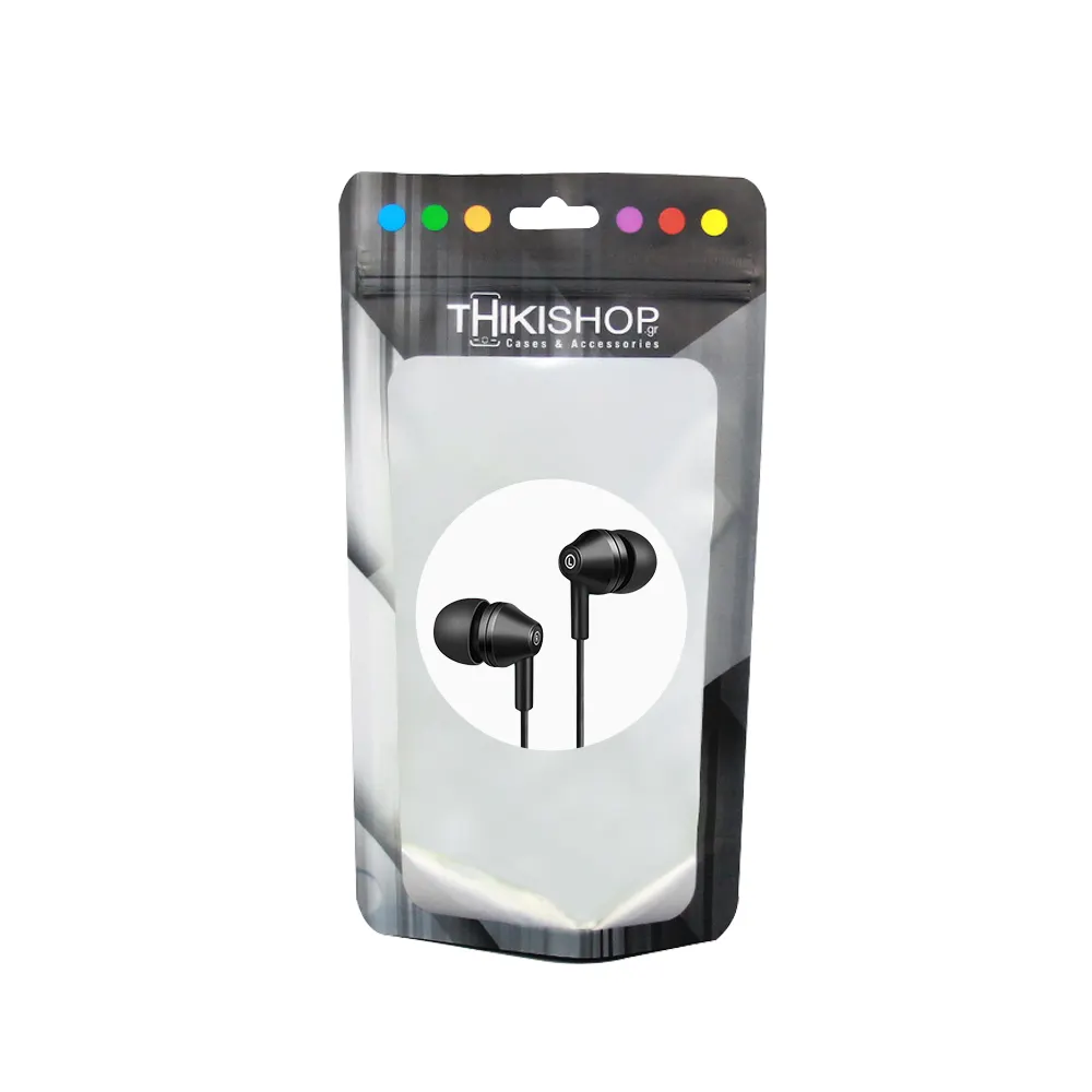Transparent Packaging Bags Custom Earphones Medical bandage Gloves Packaging Reusable Clear Zipper Bags