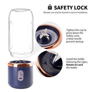 Nuevo Diseño de Mini Licuadora Portátil, Batidora de Mano para Smoothies y <span class=keywords><strong>Batidos</strong></span>, Licuadora Compacta para Oficina y Aire Libre - Product Image 3