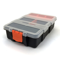 Caja de almacenamiento de herramientas de plástico para jardín, caja de repuesto Popular