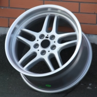 ALDN para BMW E90 E46 E60 E36 F30 E39, Llantas Forjadas 5x120 Plateadas de 17 18 19 Pulgadas, Estilo 37, Ruedas de Aleación de Aluminio para Automóviles de Pasajeros
