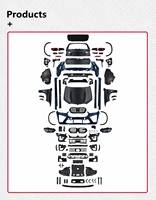 Kit carrosserie pour BMW X5 F15 2014-2018, mise à niveau vers le style X5 G05 LCI 2023-2026 X5M F95