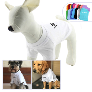 Personnalisé nouvelle mode grand <span class=keywords><strong>chien</strong></span> t-shirt 100% coton été <span class=keywords><strong>chien</strong></span> chemise <span class=keywords><strong>blanc</strong></span> noir en gros Xl Xxl <span class=keywords><strong>blanc</strong></span> Pet chemises de base pour grand <span class=keywords><strong>chien</strong></span> - Product Image 1