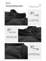 Manteau de Coton Épais et Chaud Personnalisé pour l'Entraînement de Football, Sport pour Adultes et Enfants, Hiver Noir Modèle SH20251022