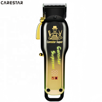 Kit de toilettage professionnel pour hommes, moteur à vitesse constante 6900 tr/min, lame en acier inoxydable LED, charge USB, tondeuse à cheveux, tondeuse à barbe