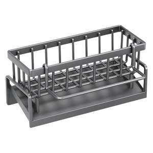 Organizador de Fregadero de Cocina con Bandeja de Drenaje Automático, Soporte/Porta Esponjas de Metal y PP Duradero, Estante de Almacenamiento Eficiente para Fregadero - Product Image 1