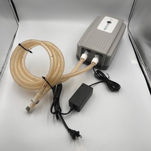REM AIR - <span class=keywords><strong>Pompe</strong></span> à air sans fil à double tuyau pour lit gonflable - AMAS-2618 [TESTÉ] - Product Image 1