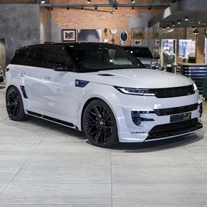Kit carrosserie pour Land Rover Range Rover Sport, amélioration Range Rover Sport style LM, lèvre avant, jupes latérales, diffuseur, spoiler en fibre de carbone - Product Image 5