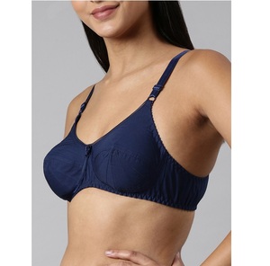 Soutien-gorge Saree bleu pour femme – Doux, extensible, confortable et offrant un excellent maintien pour les blouses traditionnelles et l'usage quotidien ethnique - Product Image 5