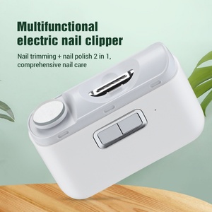 Coupe-ongles électrique silencieux et sûr pour bébé, polisseur rechargeable, outil de soin des ongles pour nourrissons et tout-petits - Product Image 2