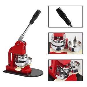 Precio Especial: Máquina de Chapas Redondas Manual Personalizada SAGER Roja con Riel Deslizante, Materiales de Aluminio y Plástico, 1 Año de Garantía - Product Image 6