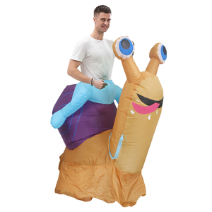 <span class=keywords><strong>Disfraz</strong></span> <span class=keywords><strong>de</strong></span> Mascota Inflable <span class=keywords><strong>de</strong></span> Caracol Grumpy para Adultos, Talla Única, <span class=keywords><strong>de</strong></span> Poliéster Resistente, Diseño Personalizable para Halloween - Product Image 4