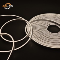 Tira de LED de Neón Ultra Delgada de 4x8mm, 12V, IP67, Impermeable, Flexible, para Muebles, Bordes de Espejos, Señalización, Decoración, CE, RoHS