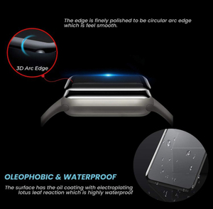 HD Clear 3D Curved Full Edge Cover Watch Screen Film For iwatch Series - Product Image 2