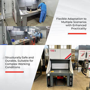 Table de meulage industrielle à courant descendant établi dépoussiérage des métaux cadre en acier extraction de poussière nouveau dépoussiéreur 3 - Product Image 3