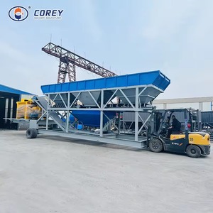 Centrale à béton mobile Corey YHZS35 à haute efficacité, contrôlée par ordinateur, avec garantie d'un an - Product Image 4