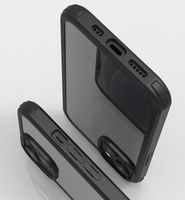 Coque protecteur d'écran, 360 degrés, étui résistant aux chocs pour iPhone 12 Pro Max Mini 11 Xs X Xr 6 6S 7 8 Plus SE2