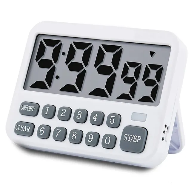 Kitchen Timer Digital Kitchen Timer Magnetic Countdown Timer With Loud Alarm Big Digits Back Stand for Cooking Classroom
