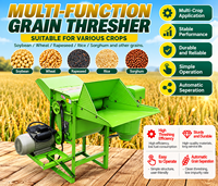 Machine à battre multi-cultures à haute efficacité pour le blé, le riz, le soja, le millet et le sorgho