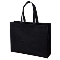 Sac de courses portable épais en non-tissé, imprimé sérigraphié avec logo personnalisé, vente en gros, pour les boutiques de vêtements féminins haut de gamme
