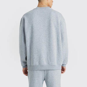 Ensemble de survêtement d'hiver décontracté pour hommes grande taille de haute qualité, manches longues, pour la course et le sport, service OEM, survêtement deux pièces personnalisé - Product Image 4