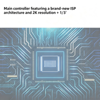 Modul PCB Kamera IP 4MP Sensitivitas Tinggi 1/3" CMOS Low Lux H.265/H.264 Dual Stream Audio, Mendukung Klien Mobile